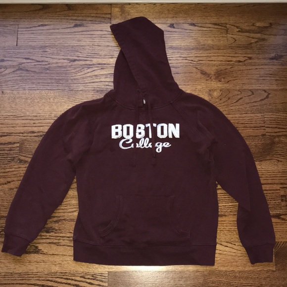 Champion Tops - Boston College Hoodie Sweatshirt
